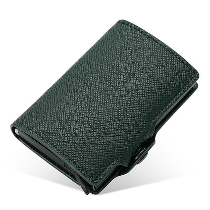 CardGlide pop-up card holder with compact folding cover