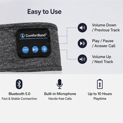 ComfortBand™ Wireless Headphones