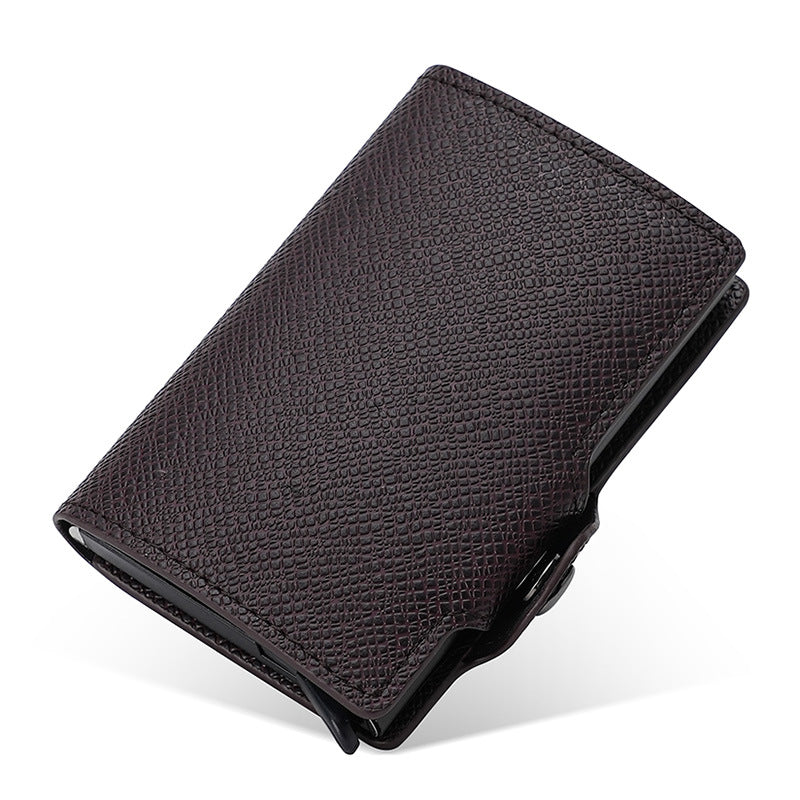 CardGlide pop-up card holder with compact folding cover