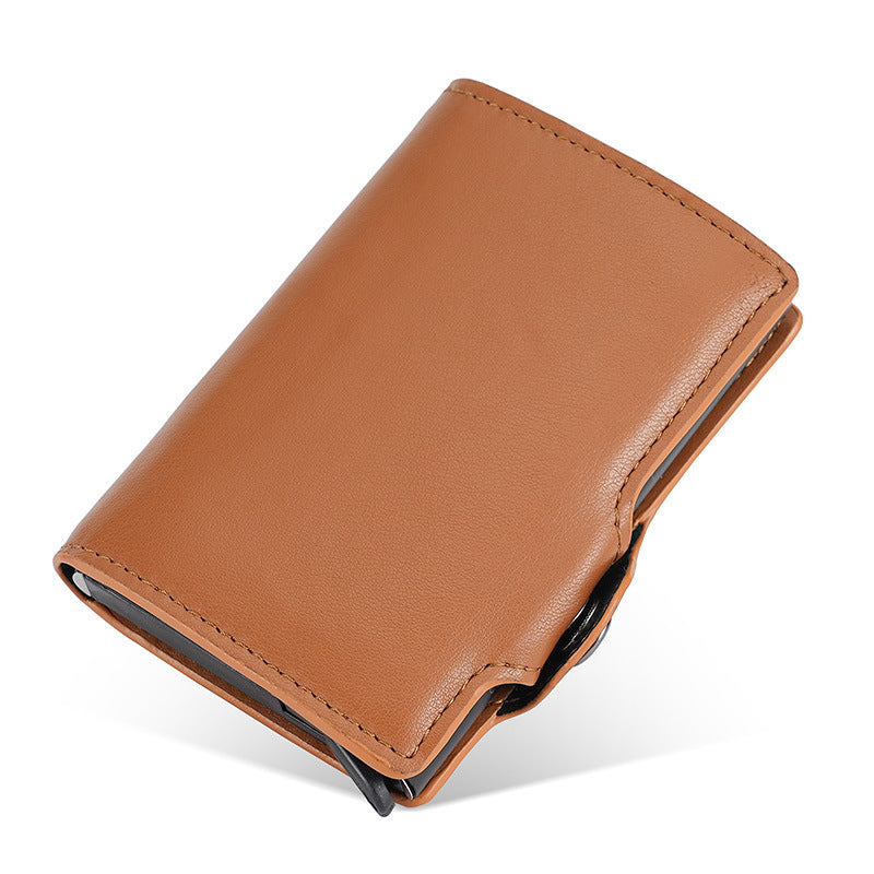 CardGlide pop-up card holder with compact folding cover