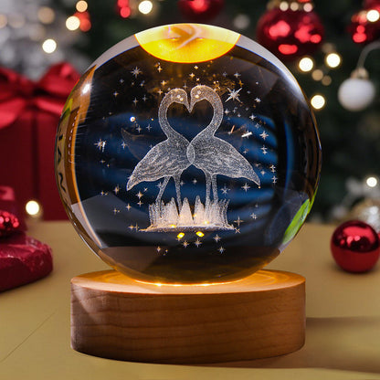 UniGlow™ 3D Crystal Ball Night Light