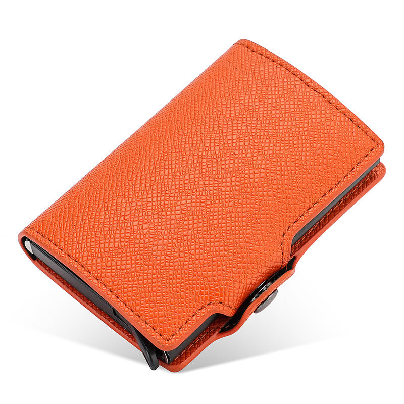 CardGlide pop-up card holder with compact folding cover